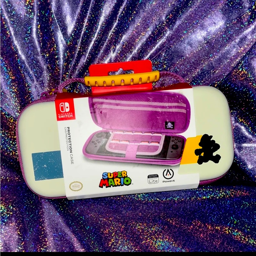 Mario Nintendo switch lite case